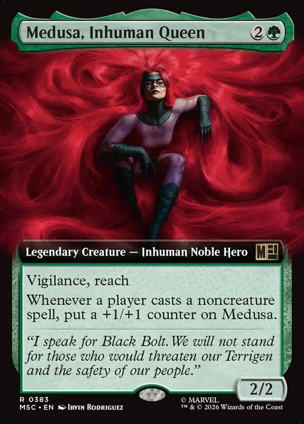 Medusa, Inhuman Queen - Extended Art (MSC)