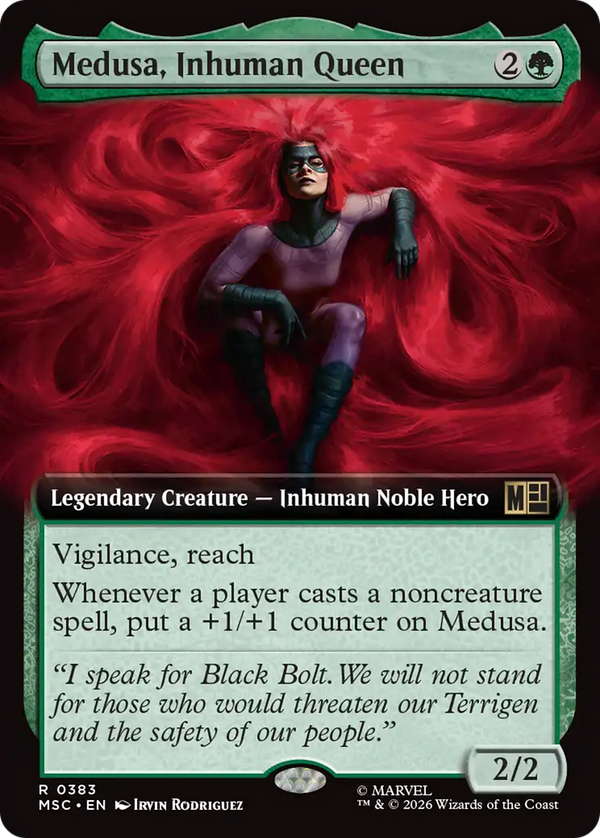 Medusa, Inhuman Queen - Extended Art (MSC) (Pre-Order)