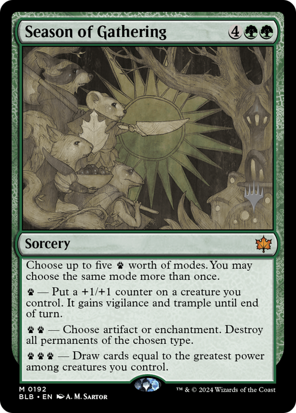 Season of Gathering - Promo Pack (PBLB)