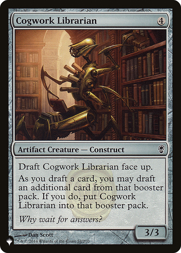 Cogwork Librarian - CNS Reprint (PLST)