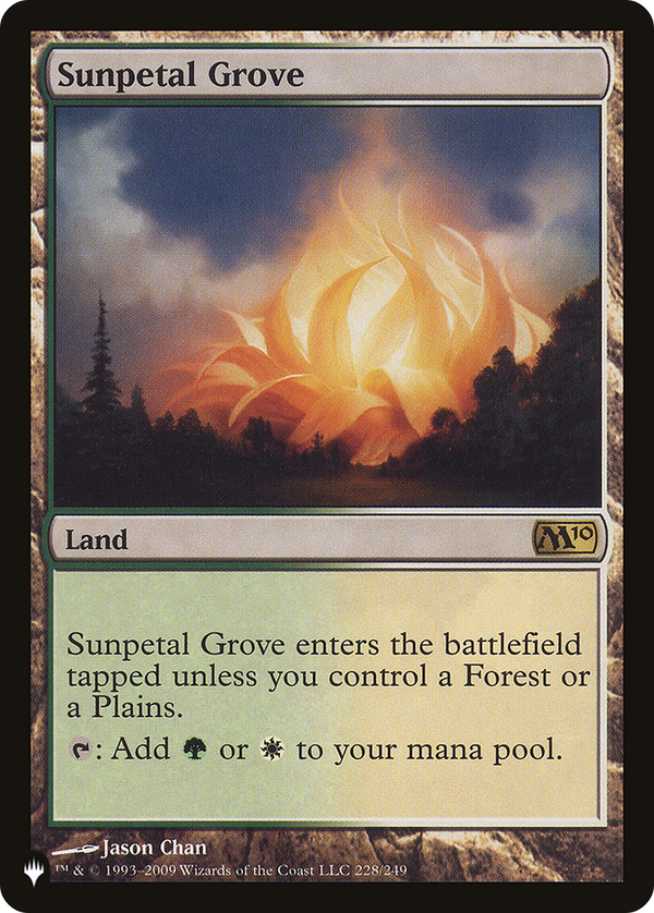 Sunpetal Grove - M10 Reprint (PLST)