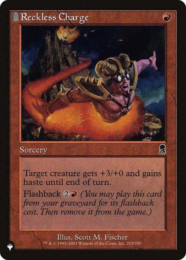Reckless Charge - ODY Reprint (PLST)