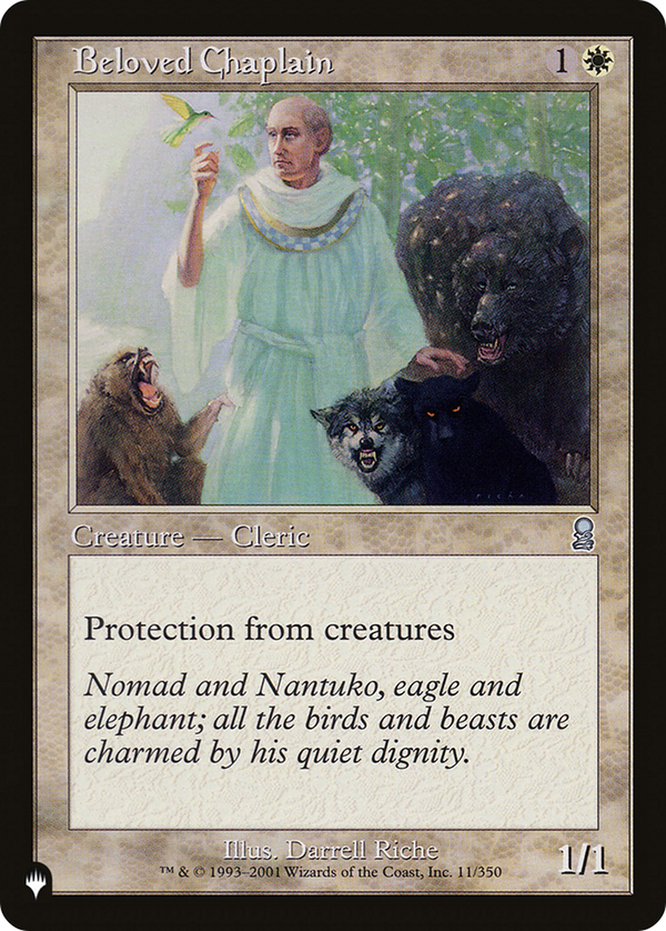 Beloved Chaplain - ODY Reprint (PLST)