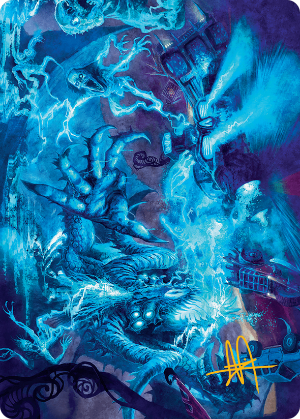 The Speed Demon - Art Series (Gold-Stamped Signature) (ADFT)