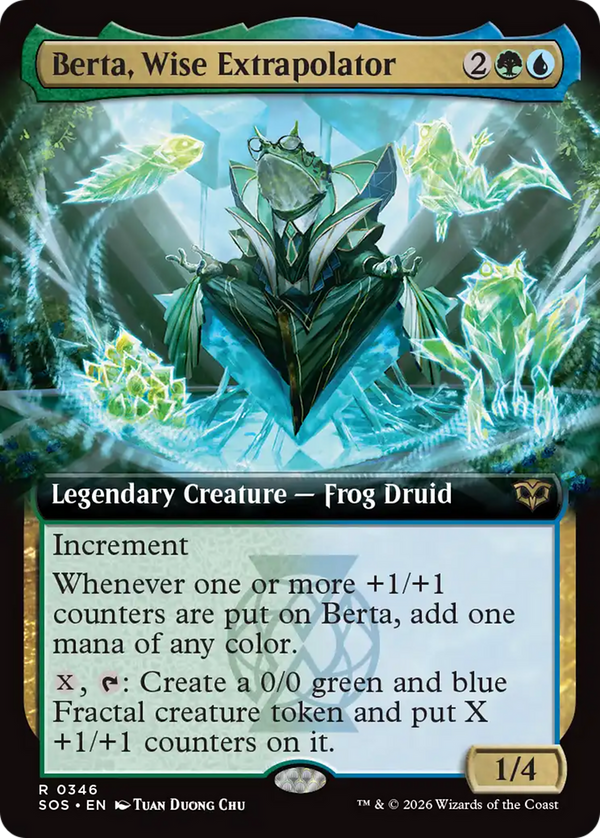 Berta, Wise Extrapolator - Extended Art (SOS)
