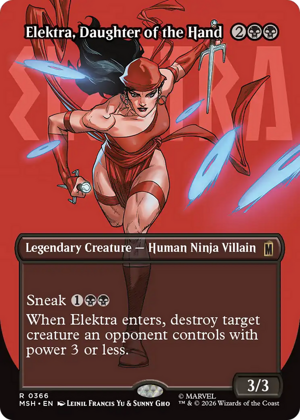 Elektra, Daughter of the Hand - Logo Showcase (MSH)