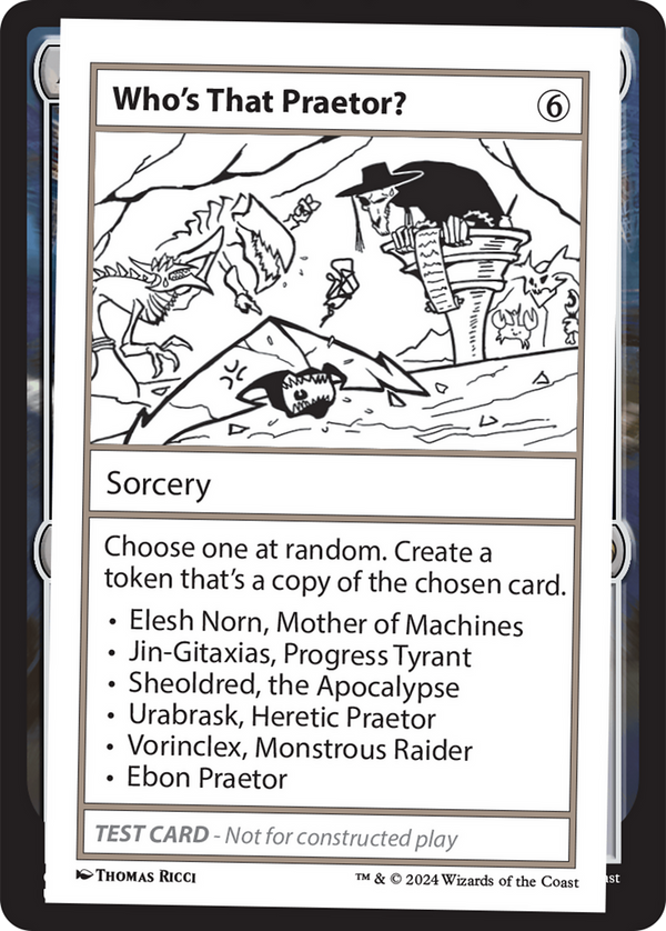 Who's That Praetor? - Test Card (MB2)