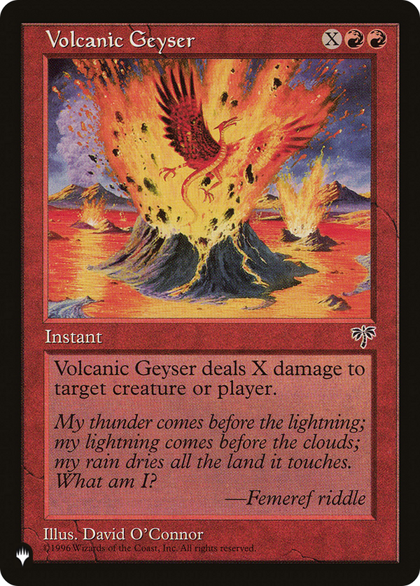 Volcanic Geyser - MIR Reprint (PLST)