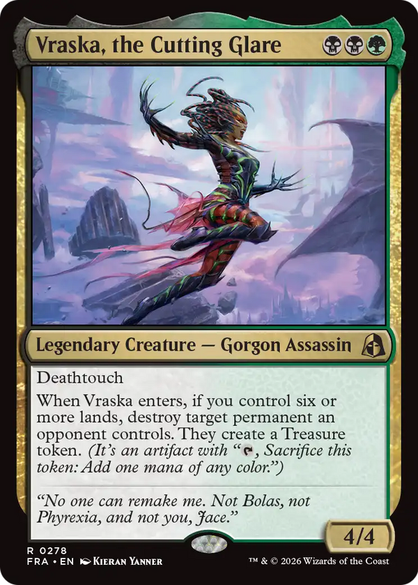 Vraska, the Cutting Glare (FRA) (Pre-Order)