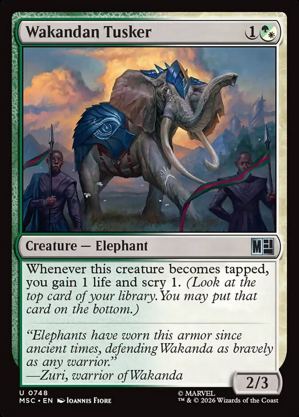 Wakandan Tusker (MSC)