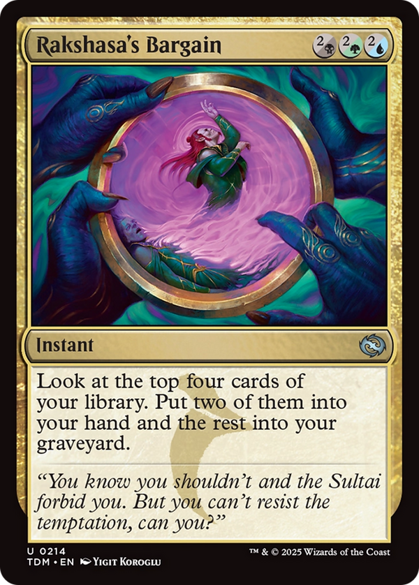 Rakshasa's Bargain (TDM)