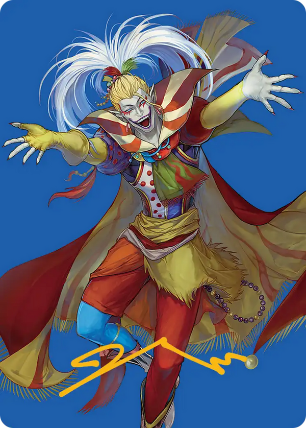 Kefka, Court Mage - Art Series (Gold-Stamped Signature) (AFIN)