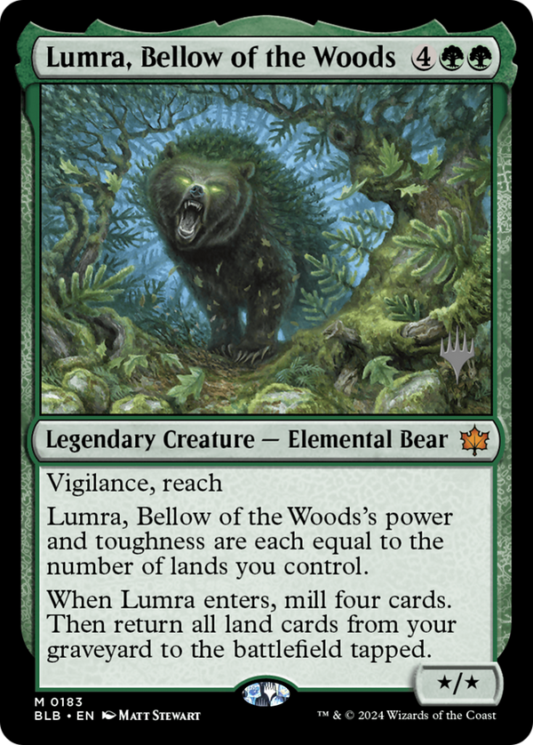 Lumra, Bellow of the Woods - Promo Pack (PBLB)