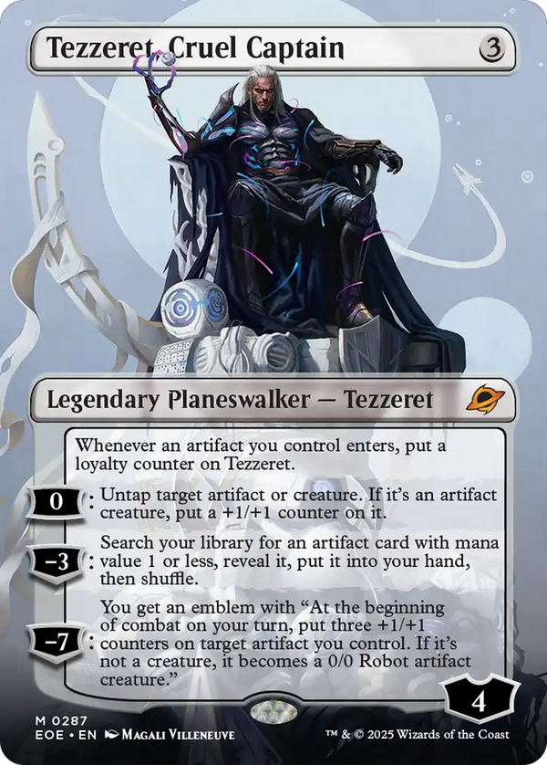 Tezzeret, Cruel Captain - Triumphant Showcase (EOE)