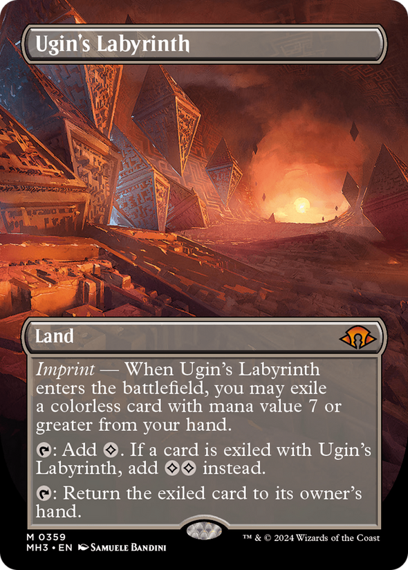 Ugin's Labyrinth - Borderless (MH3)