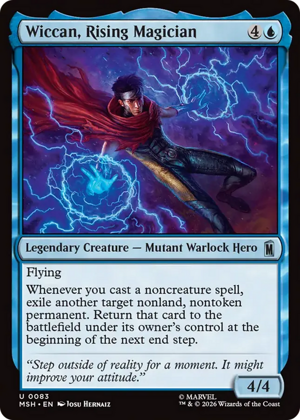 Wiccan, Rising Magician (MSH)
