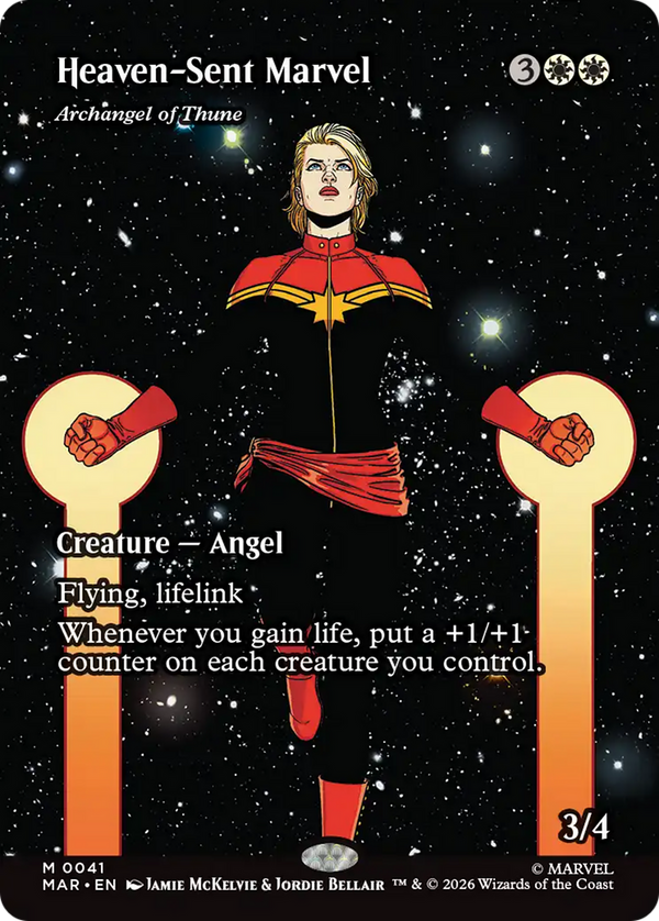 Heaven-Sent Marvel // Archangel of Thune - Source Material Showcase (MAR) (Pre-Order)