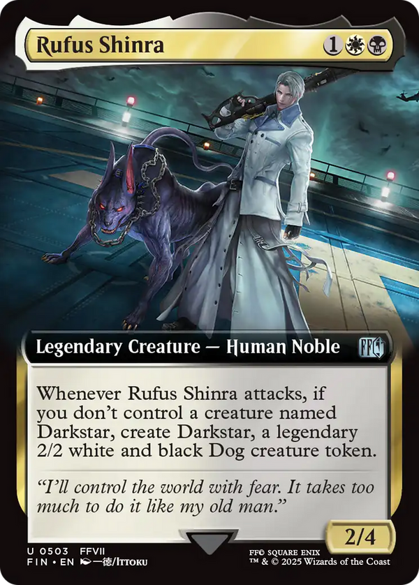 Rufus Shinra - Extended Art (FIN)