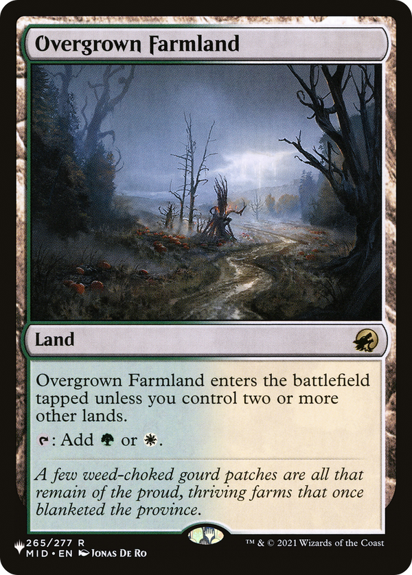 Overgrown Farmland - MID Reprint (PLST)
