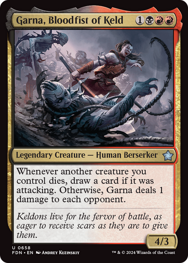 Garna, Bloodfist of Keld (FDN)