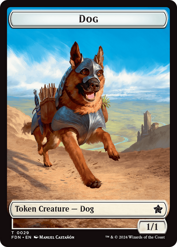 Dog // Beast Token (TFDN)
