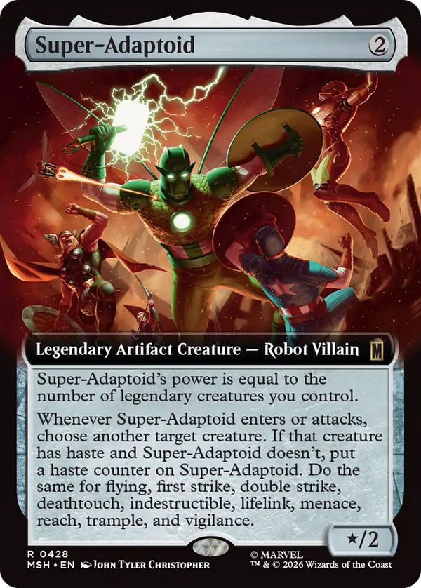 Super-Adaptoid - Extended Art (MSH) (Pre-Order)