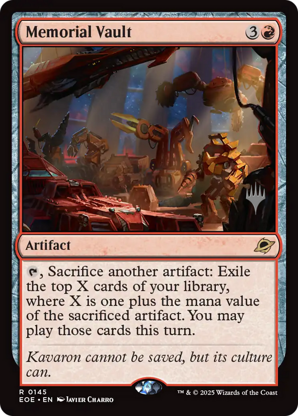 Memorial Vault - Promo Pack (PEOE)