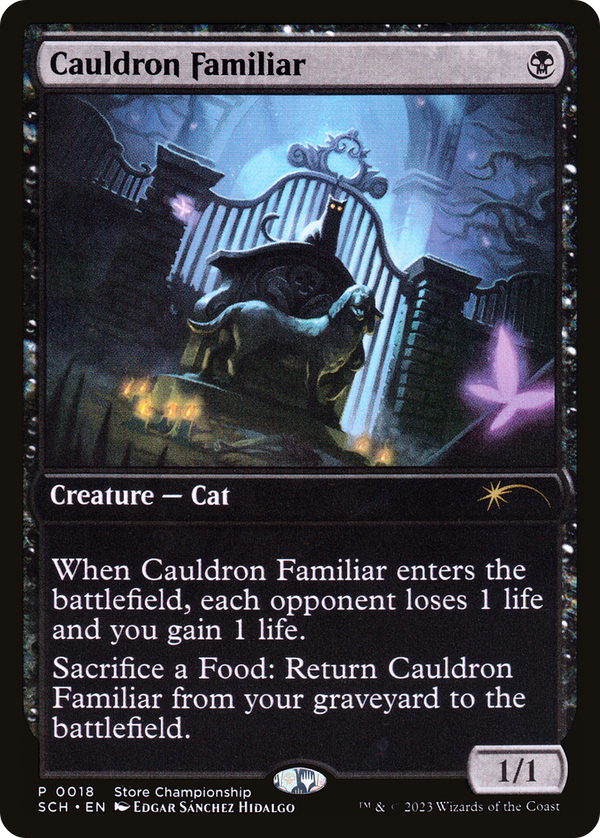 Cauldron Familiar - Store Championship Promo (SCH)