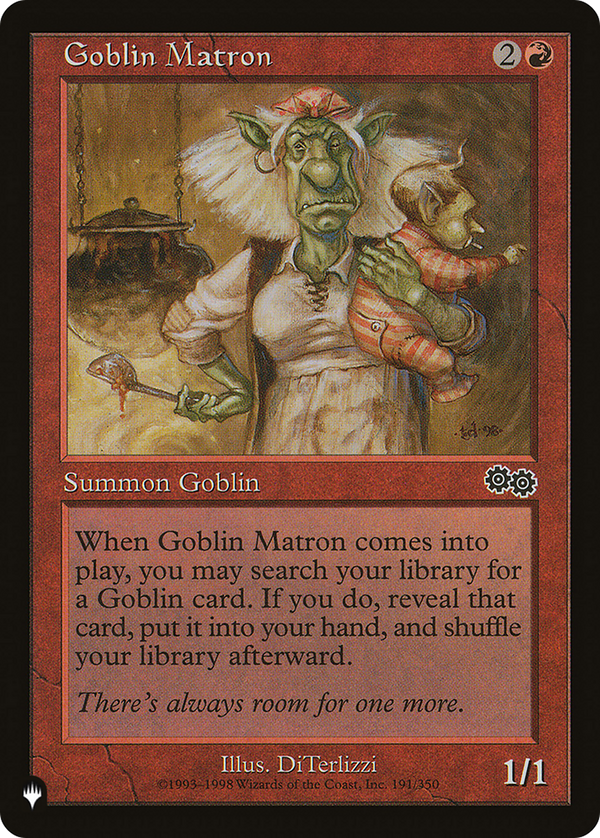 Goblin Matron - USG Reprint (PLST)