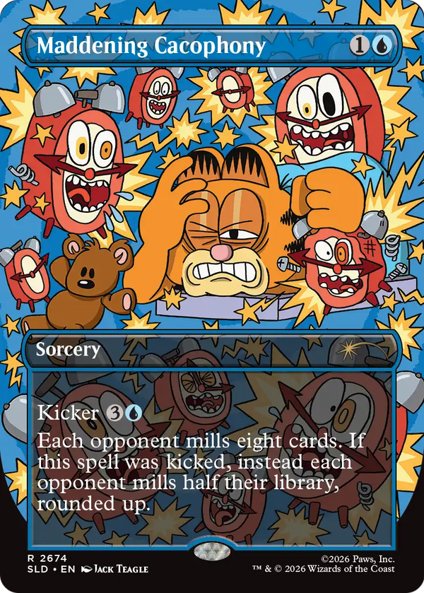 Maddening Cacophony - Garfield: Our Only Thought Is to Entertain You (SLD)