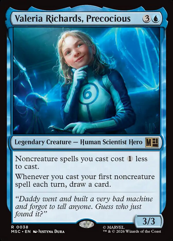 Valeria Richards, Precocious (MSC)