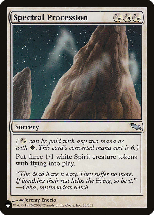 Spectral Procession - SHM Reprint (PLST)