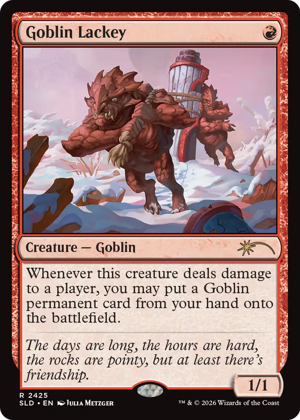 Goblin Lackey - Goblin Storm (SLD)