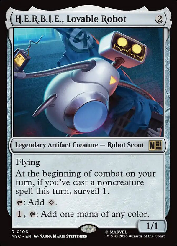 H.E.R.B.I.E., Lovable Robot (MSC)