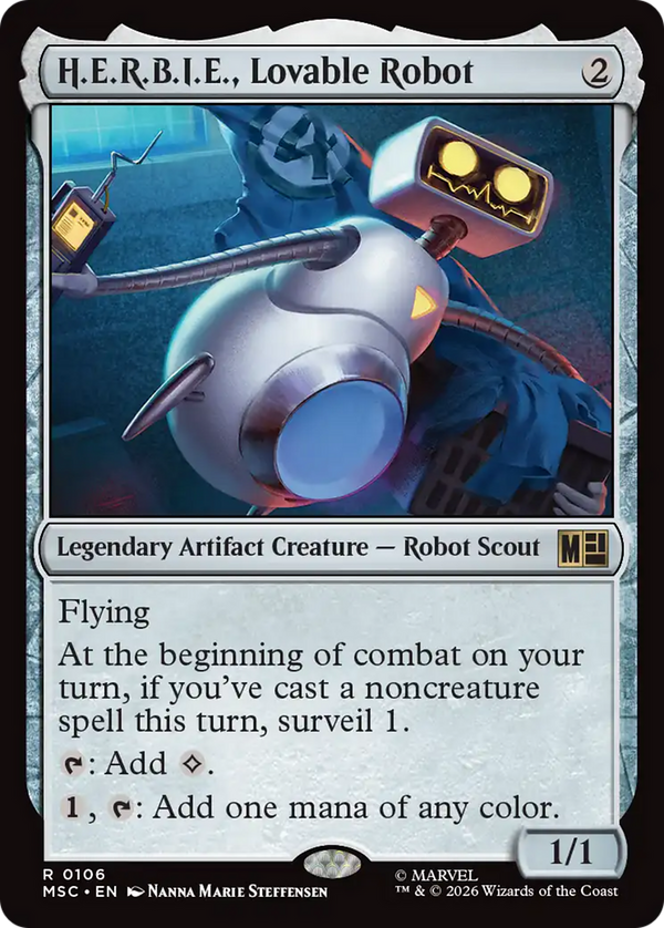 H.E.R.B.I.E., Lovable Robot (MSC) (Pre-Order)