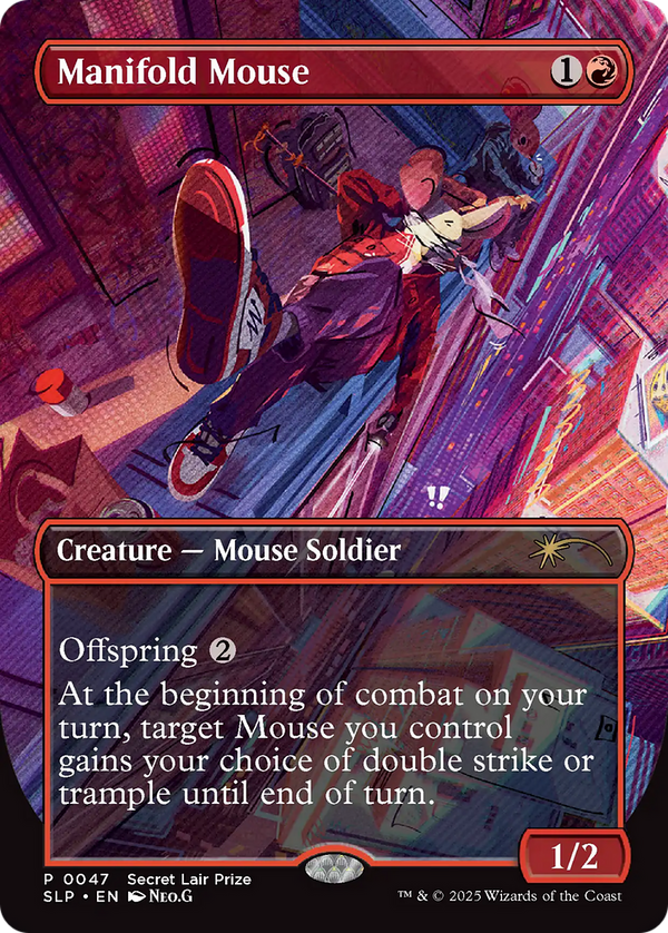 Manifold Mouse - Borderless (SLP)