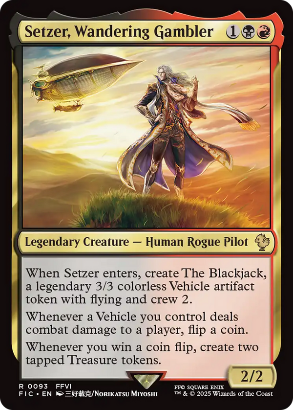 Setzer, Wandering Gambler (FIC)