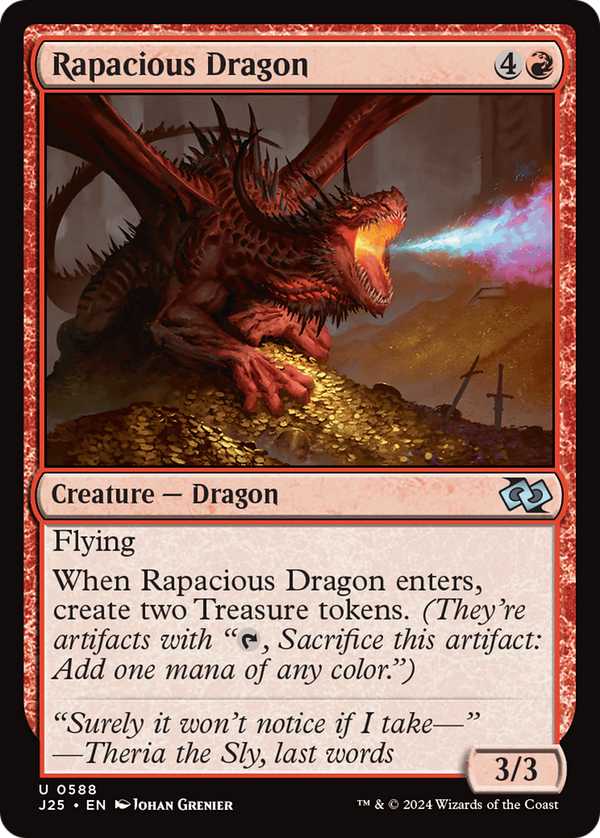 Rapacious Dragon (J25)