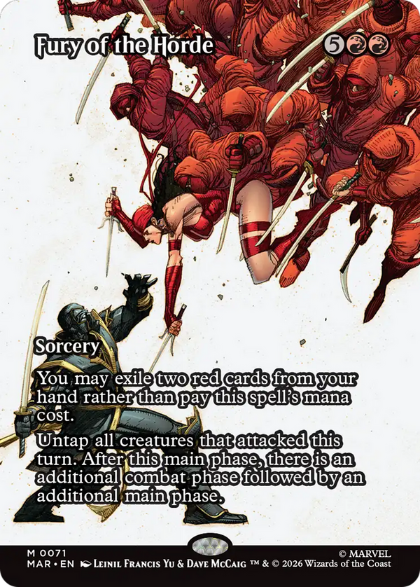 Fury of the Horde - Source Material Showcase (MAR) (Pre-Order)