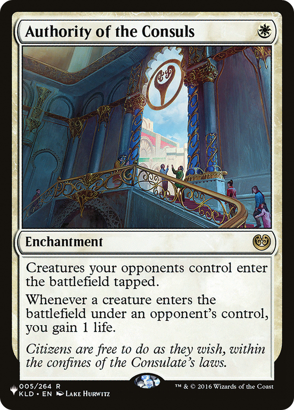 Authority of the Consuls - KLD Reprint (PLST)