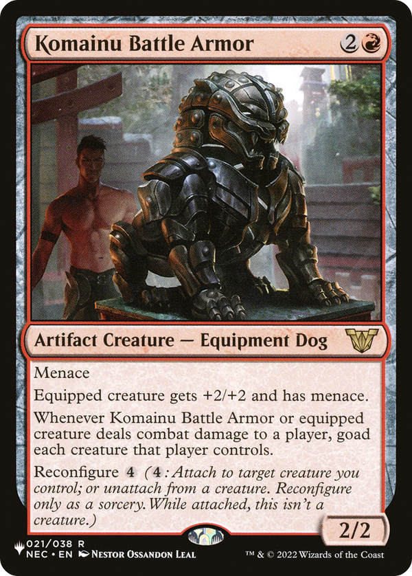 Komainu Battle Armor - NEC Reprint (PLST)