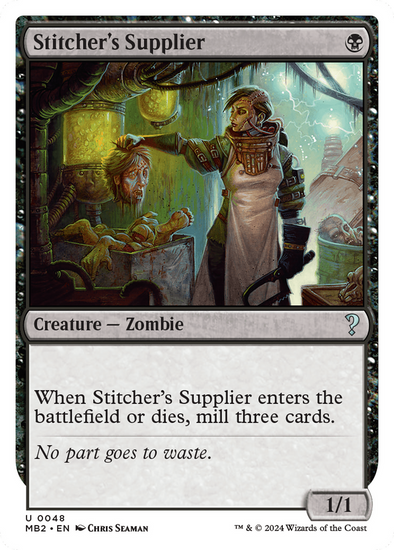 Stitcher's Supplier (MB2)