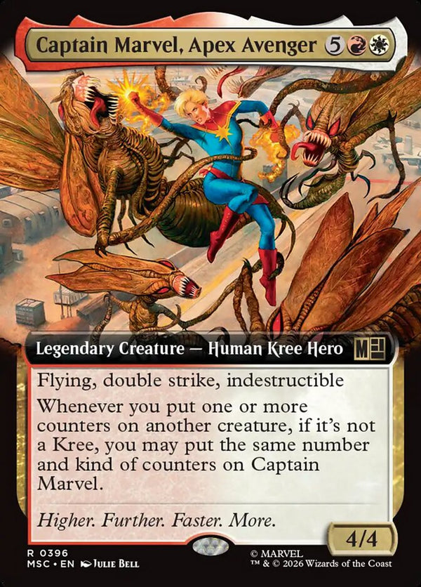 Captain Marvel, Apex Avenger - Extended Art (MSC)