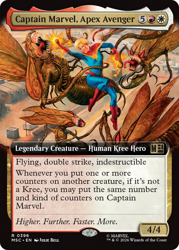 Captain Marvel, Apex Avenger - Extended Art (MSC) (Pre-Order)