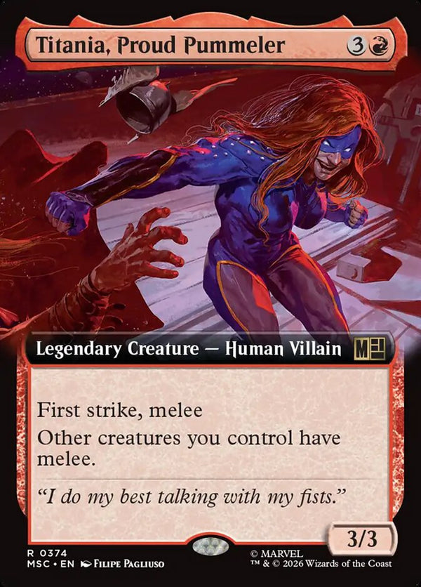 Titania, Proud Pummeler - Extended Art (MSC)