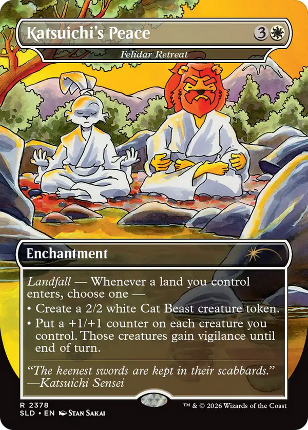 Katsuichi's Peace // Felidar Retreat - Featuring: Stan Sakai (SLD)