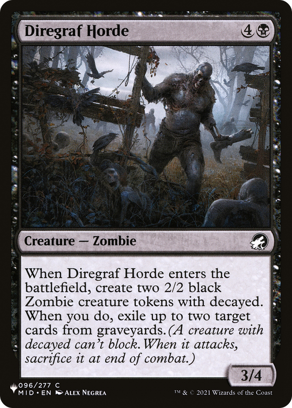 Diregraf Horde - MID Reprint (PLST)