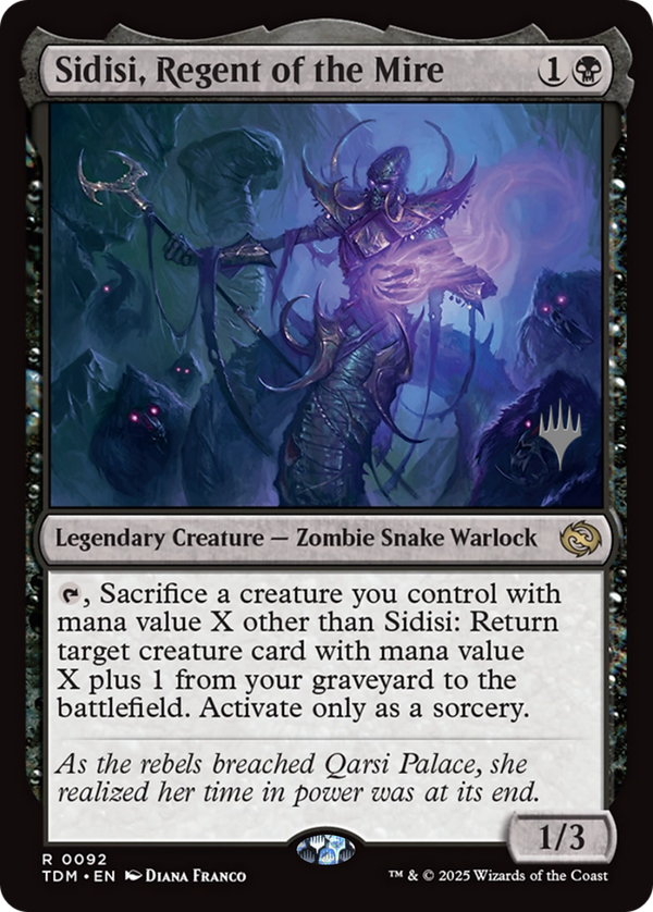 Sidisi, Regent of the Mire - Promo Pack (PTDM)
