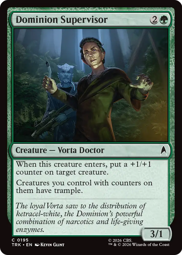 Dominion Supervisor (TRK) (Pre-Order)