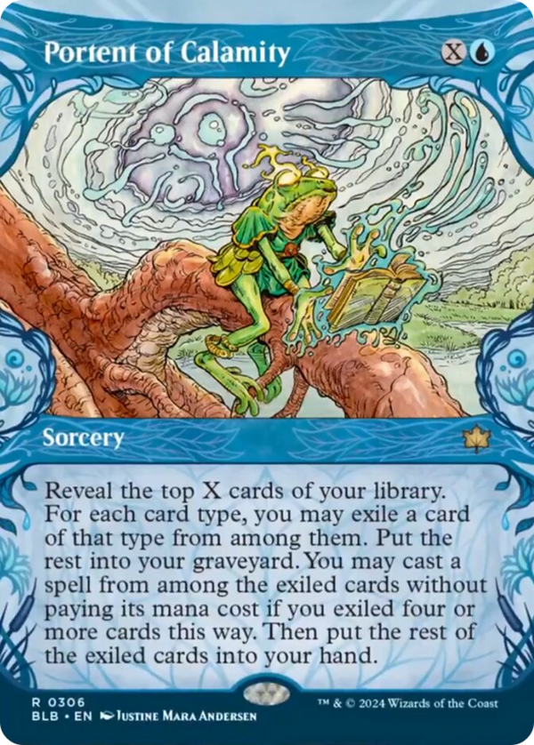 Portent of Calamity - Woodland Showcase (BLB)